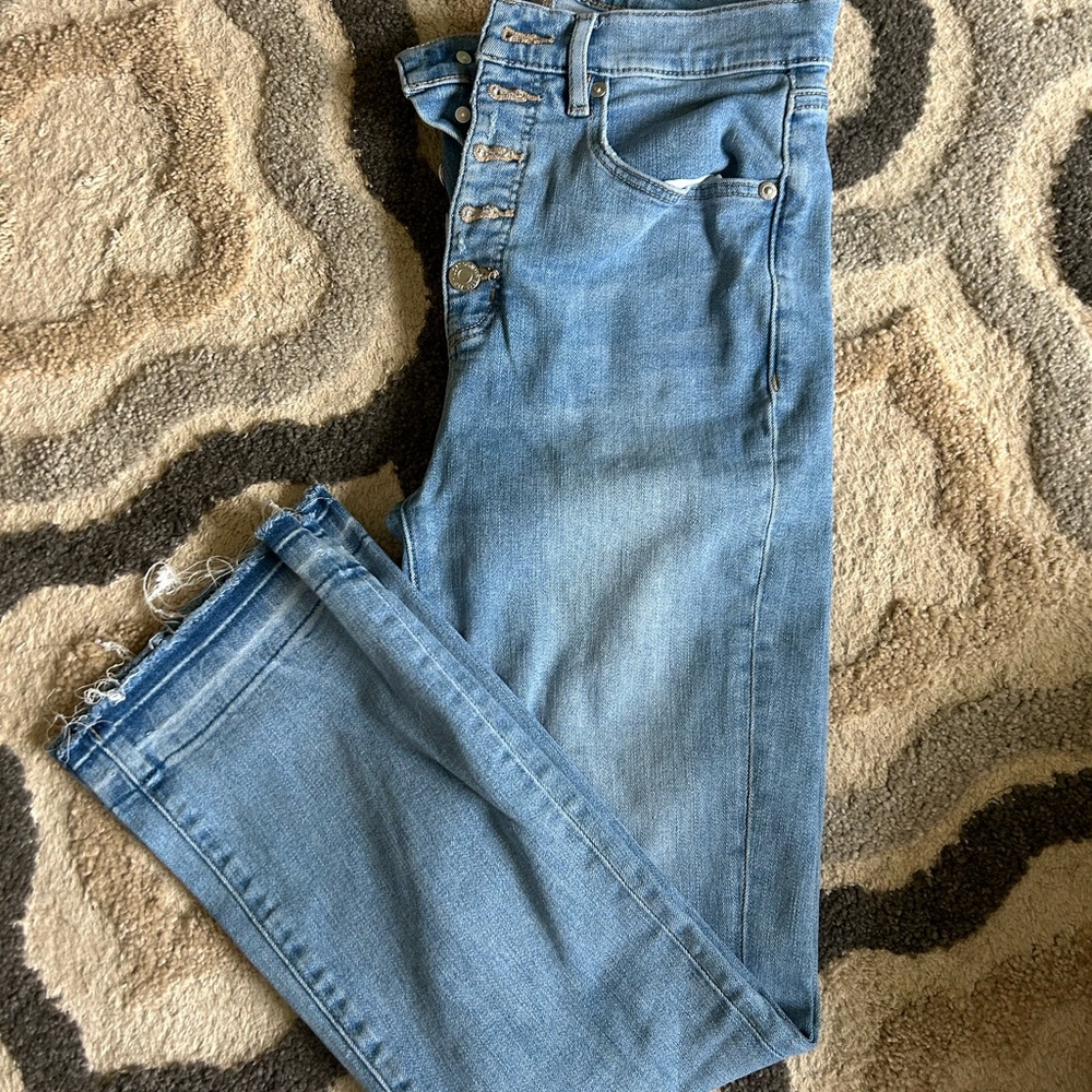 Loft Light Blue Denim Jeans